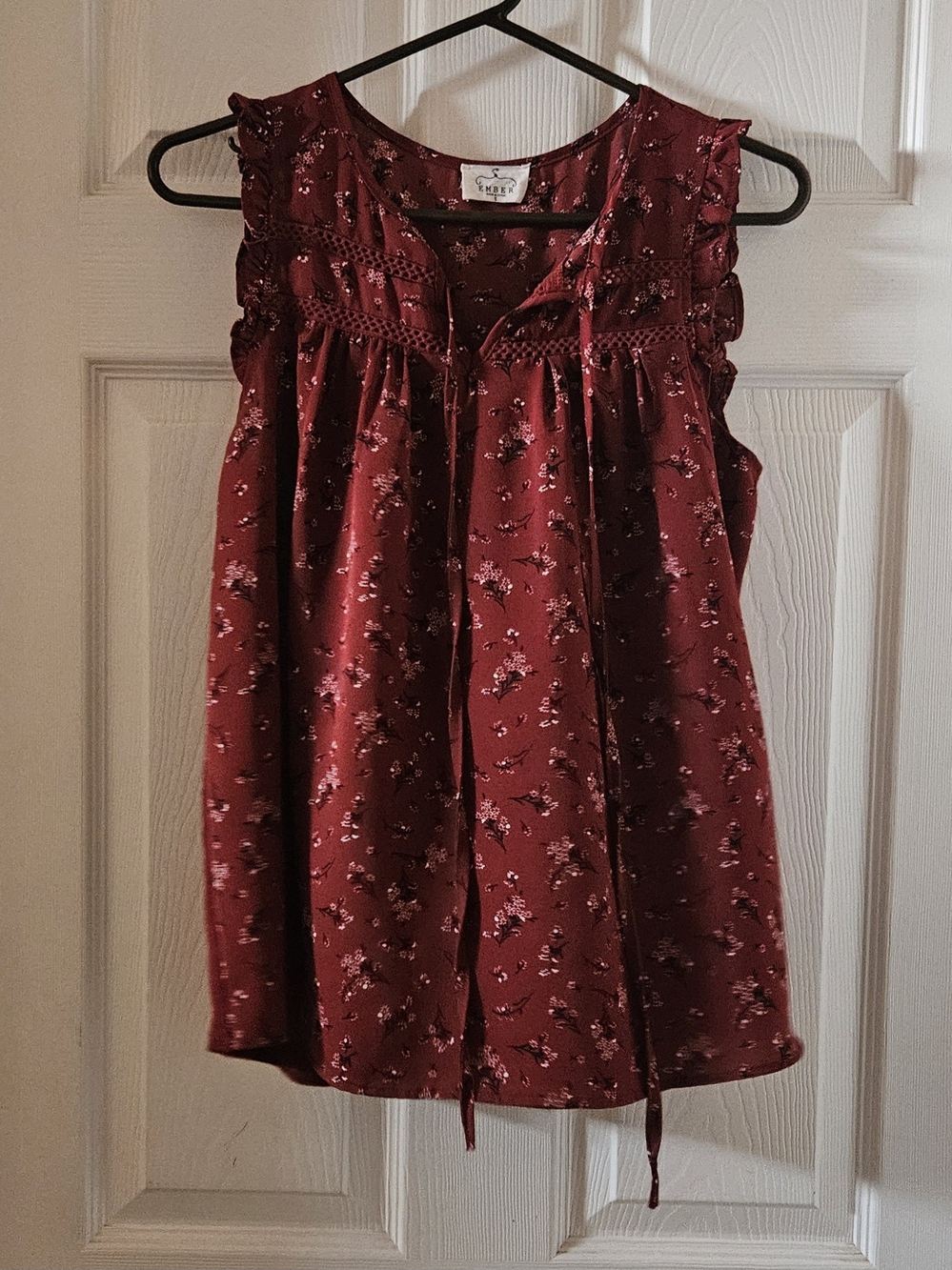 Ember Bohemian Sleeveless Blouse